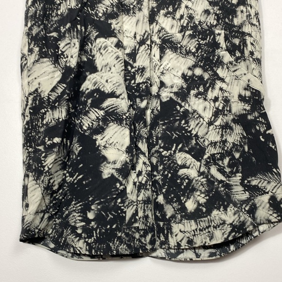 All Saints 100% Silk Calla Shade Shirt Dress size 2 - Picture 9 of 15